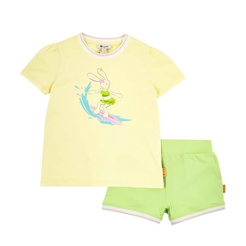 Ensemble t-shirt à manches courtes fille Steiff et short aux finitions soignées