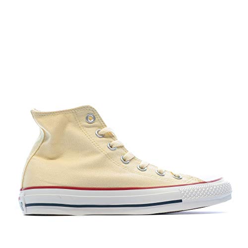 Image of Converse Unisex Chuck Taylor All Star Hi-top Shoes Unbleached White 3.5 D(M) US