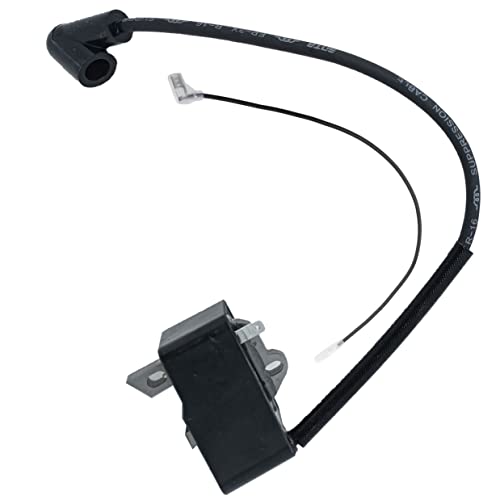 Hippotech Bobine d'allumage 545046701 pour Husqvarna 128LD 125L 125E 128L 124L 128C 128R 125RJ 125R 128CD 125C Tondeuse débroussailleuse