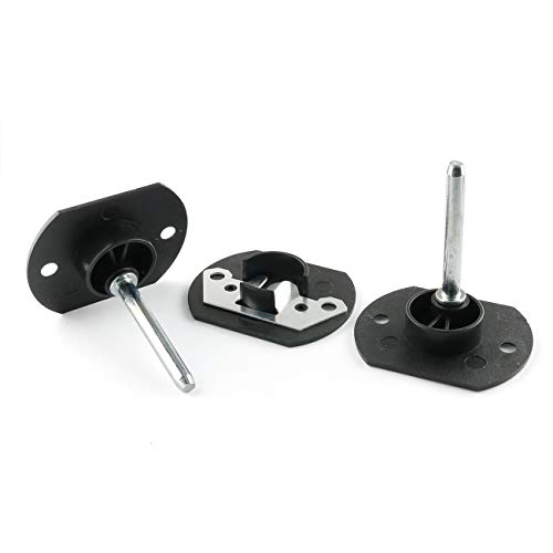 E-Outstanding Sofa Pin Style Furniture Connector 4 Sets Black Sofa Couch Sectional Furniture Connector Pin Buckle Style Furniture Hardware Accessories #TOP2