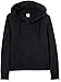 Amazon Essentials Women's Classic-Fit Long-Sleeve V-Neck Hooded Sweatshirt - Discontinued Colors, Black, Medium