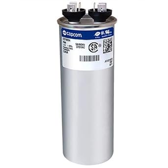 Z24S3745M - 45 uF MFD x 370 VAC CBB65 Replacement Capacitor Round # C345R / 97F9884