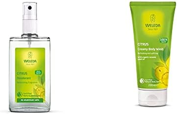 Weleda 6355 Citrus Deodorant, 3.4 Fluid Ounce