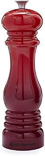 Le Creuset Classic Adjustable Pepper Grinder, Large, Chip-resistant ABS Plastic, Anti-corrosion, 518 g, Volcanic