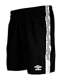 bermuda umbro feminina Elástico UMBRO Volta Short Bermuda De Entrenamiento, Hombre, Negro, 2/3XL