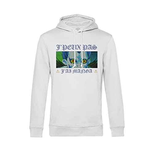 Sweat à capuche Manga Ryuk idéal pour vos soirées streaming anime et vos sorties otaku
