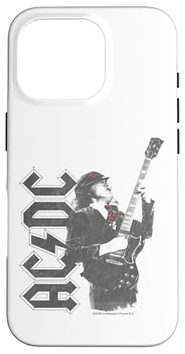 AC/DC �A���e�B�[�N�����A���K�X �X�}�z�P�[�X iPhone 16 Pro �p