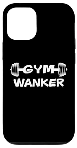 Gym Wanker Certified Personal Trainer Funny Fitness Workout �X�}�z�P�[�X iPhone 12/12 Pro �p