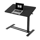 FLEXISPOT H7 PRO 90° Tiltable Mobile Overbed Table with Pneumatic Lift,32''