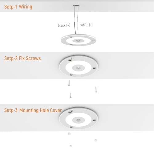 Obeaming 2 Pack 12V LED Ceiling Dome Light 400LM, 4.75\" Dimmable Interior Light for RV Boat Camper Van Travel Trailer Truck Sailboat Interior Lighting, Surface Mount & Touch Switch(Cool White)