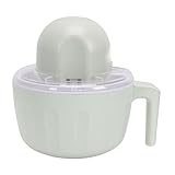 Jelquix Electric Ice Cream Maker, 500ml 1200mAh Portable Full Automatic Ice Cream Machine with USB Rechargeable for Small Kitchens Dorm Rooms Home Choice