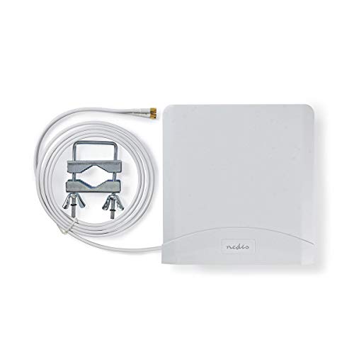 König - Antena 4G/3G/Gsm con 2 Cables De 2,5 M