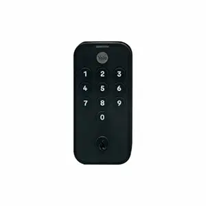 Yale Tye Digital Door Lock with Electronic Keypad for Interior/Exterior Doors | Compatible for Home, Office, Hotel, Store Room & Garage with 35-45.5mm Door Thickness | 1 Year Warranty (Black)