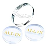 ポーカー オールイン ディーラーボタン テキサスホールデム ポーカーセット poker set ポーカーチップ ALL INボタン(ポーカーボタン) (3, オールイン+ディーラー)