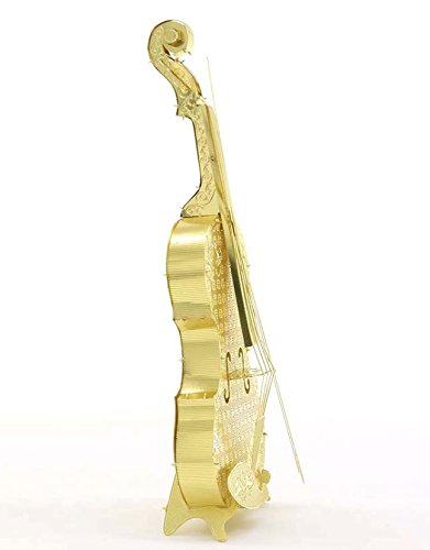 3D Metal Puzzles Diy 3D Model Kits Brain Teaser Puzzles For Teen Craft Kits Toys Violin, Harp And Piano - Pack Of 3 #TOP6