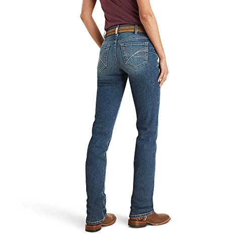 Ariat R.e.a.l. Mid-Rise Michela Straight Jeans In Torrance Torrance 29 R #TOP1