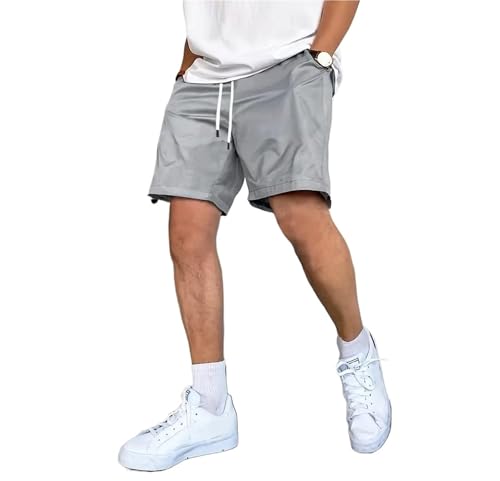 Short de sport homme noir vêtement d'été décontracté de plage grande taille