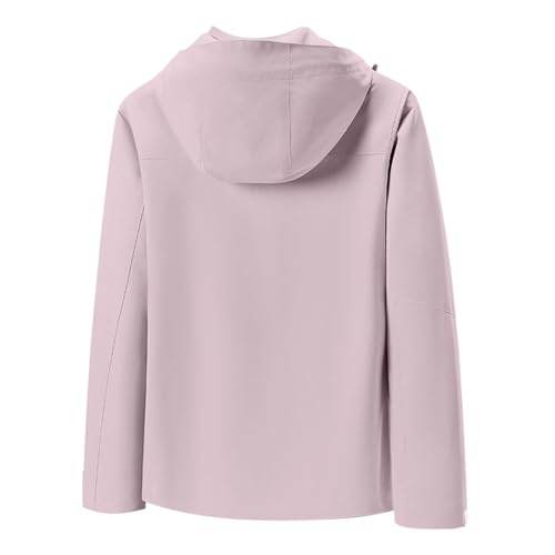Chaqueta impermeable mujer ligera transpirable que protege de la lluvia y viento 5
