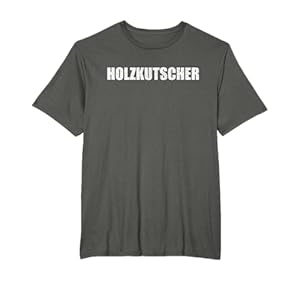 Holzkutscher Brennholz Stammware Holztransport Forst T-Shirt