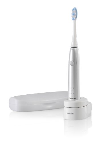 Panasonic EW-DL82-W803 Cepillo de Dientes Eléctrico Sónico (Recargable, Temporizador de cepillado, 2 Modos, Indicador LED, Inalámbrico, 100% Lavable, 31.000 vibraciones/min), Color Plata