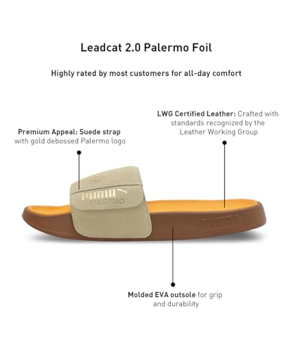 Image of PUMA unisex-adult Leadcat 2.0 Palermo Foil Slide