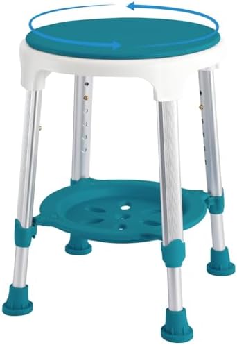 Amazon.com: KSITEX Shower Stool Chair for Inside Shower, Upgrade Small ...