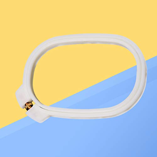 Frames Embroidery Stand Hoop Set Square Cross Hoop Circle Set For Kids And Adults ( 9 X 13Cm ) Creamy White Frame #TOP7