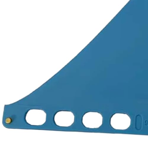 kowaku Surfboard Fin, Paddleboard Fin, Easy to Install and Remove, Paddle Board Surfing Detachable Paddleboard Center Fin, Blue