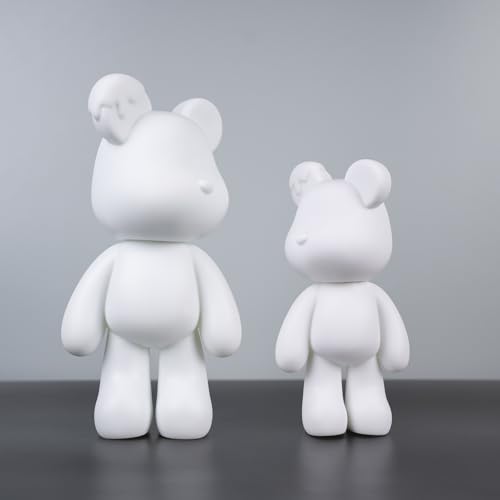 Figura Bear Fluid Bear 10 Inch Molde en Blanco miniatura 4