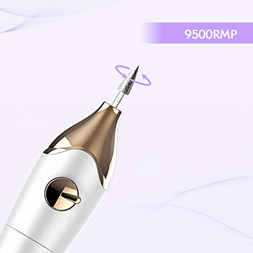 Touchbeauty Electric Nail File Drill With 10Pcs Nail Bits For Natural Nails, Manicure Pedicure Set With Uv Light Stand, Nail Buffer Drill Polisher Fingernails Toenails Care Set #TOP3