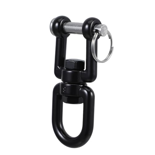 ERINGOGO Anello Girevole in Acciaio Inossidabile Con Blocco Gancio Doppia Estremità Per Altalene Sospensioni Per Amache e Sedie Sospese Rotazione Liscia Anti-ingroppamento Installazione Fac