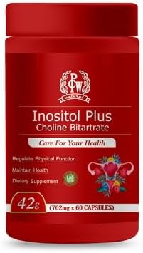 PCW Inositol Plus Choline Bitartrate Capsule, 60 Count