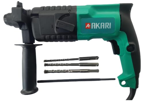 REDFOX Akari APT-RH-20 Hammer Drill with included drill bits and handle