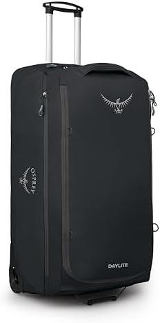 Osprey Daylite 115L Wheeled Duffel Bag, Black Clothing, Shoes & Accessories