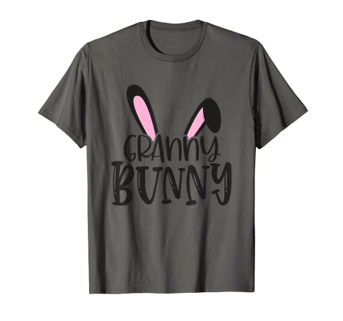Familia Conejito de Pascua Mujeres Feliz Pascua Grammy Granny Bunny Camiseta