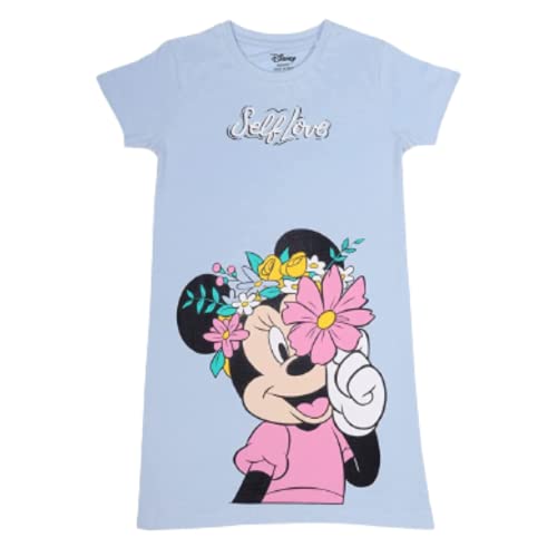 Image of Nap Chief Girls Official Cartoon Characters Cotton Dress for Girls, A-Line Casual Wear Summer Dress