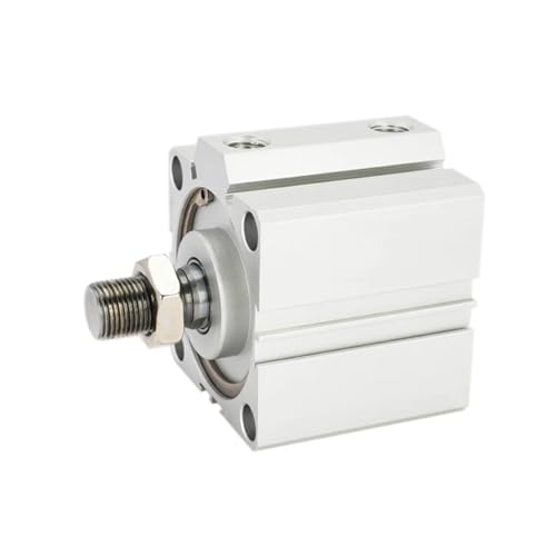 Vérin pneumatique compact SDA63x15-B cylindre carré fin alésage 63mm pour automatisme - 6