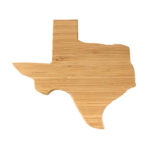 Tabla de cortar y servir de bambú Texas x2 miniatura 1