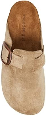Madden Girl Women's Prim Clog, Taupe Fabric, 10 | Image 4