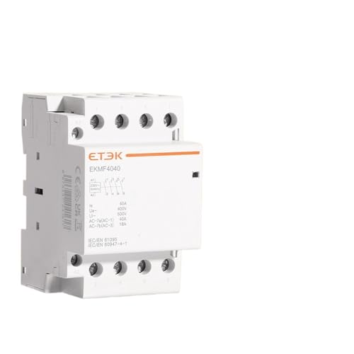 Contacteur modulaire AC 380V pour pompe à chaleur et recharge de véhicule électrique