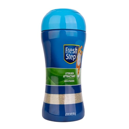 Fresh Step Litter Box Attractant Powder | Aids in Training Your Kitten, 9 Ounces (Pack of 3)