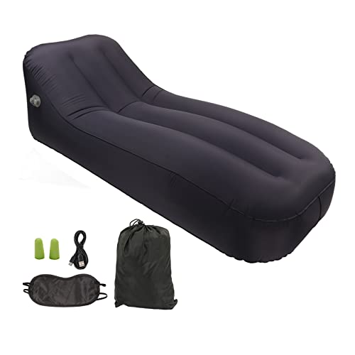 Sofá Inflable con Inflado con un Botón Aramox y Batería Recargable de 2000 mAh 8