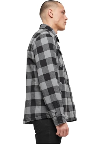 Image of Brandit Men's Lumber Jacket Black /Blue
