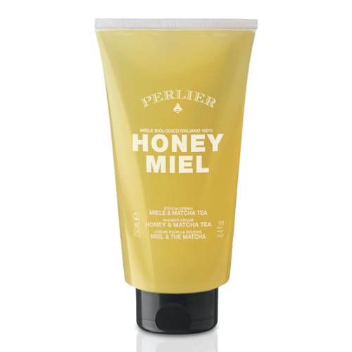Perlier Honey Miel Matcha Tea Crème de douche soin hydratant corps 250 ml