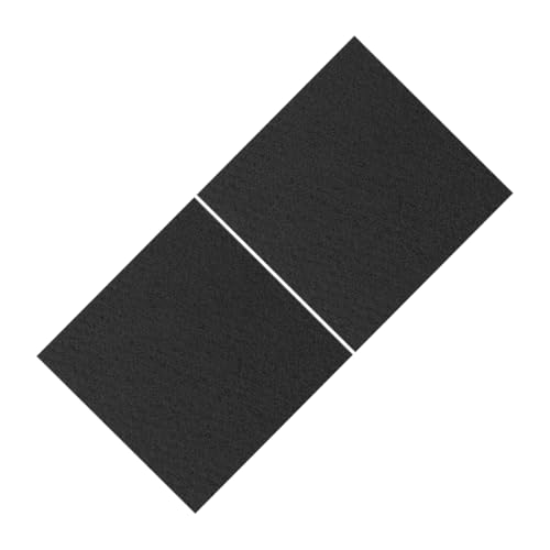 OUNONA 2pcs Vacuum Furnace Insulation Felt Carbon Felt Carbonized Graphite Cloth Graphite Fiber Wick Welding Thermal Blanket Graphite Cloth Wick Graphite Tape Wick Carbon Fiber Black