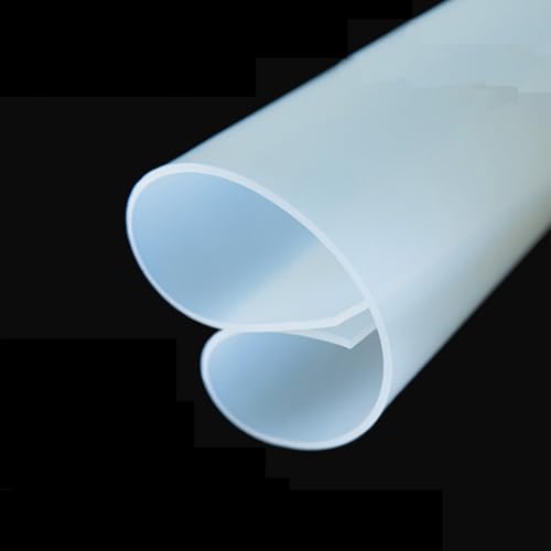 Purzen Silicone Rubber Sheet Gasket High Temperature Resistant Waterproof Pad, Flexible Durable Insulation Sheet for Industrial, Kitchen, and DIY Applications,100mm*100mm*0.5mm