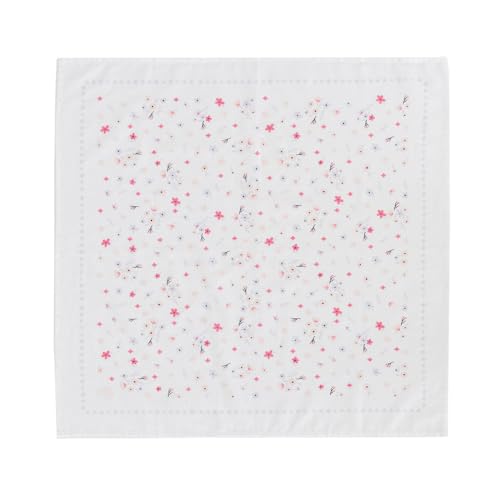 Daydream Society Pony Tales - Bandana - Ditsy Floral Design - Bandana in White and Floral Pattern - Pack of 1 Bandana - For Birthdays, Cowgirl Parties and more