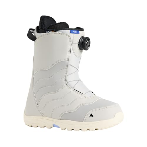 Burton Women's Mint BOA Snowboard Boots, Size 8, Gray Cloud