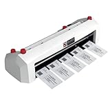 Roboraty 20W Auto Card Cutter, Electric Business Card Cutting Machine, Cuts 30pcs/min, Max 300g Cutter for Business, Invitation, Membership, Word Cards, Bookmarks