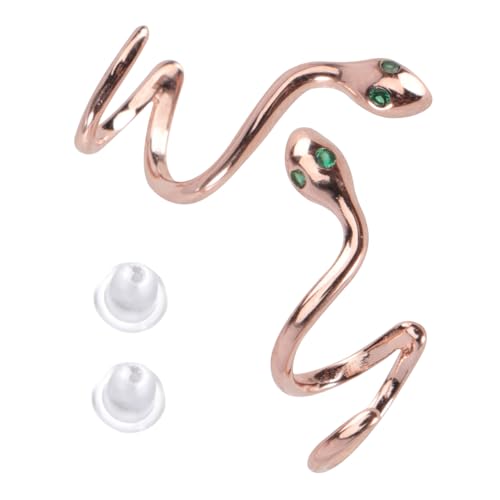 Boucles d'oreilles serpent strass pour sublimer vos soirées et vos tenues chic quotidiennes